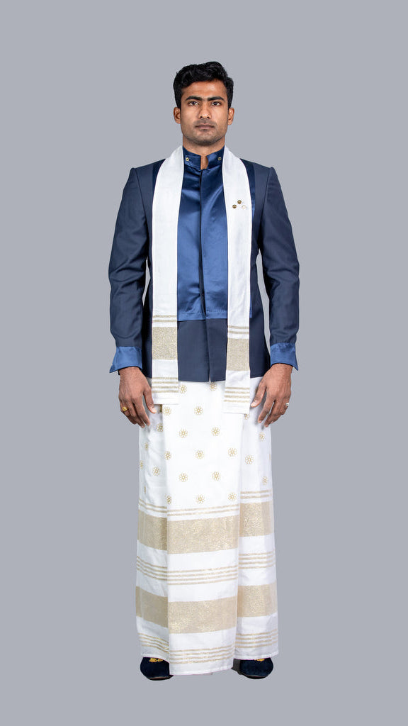 Nilame Sarong and Sri Lankan Jacket National