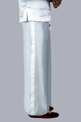 Two Tone, Short-Sleeves Silk Sri Lankan National