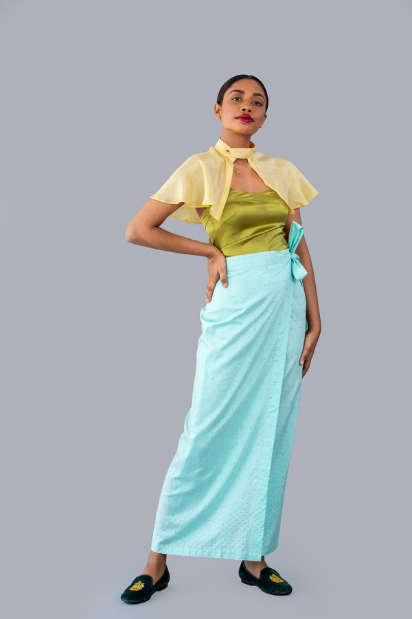 Ladies Sri Lankan National Silk Lama Sariya