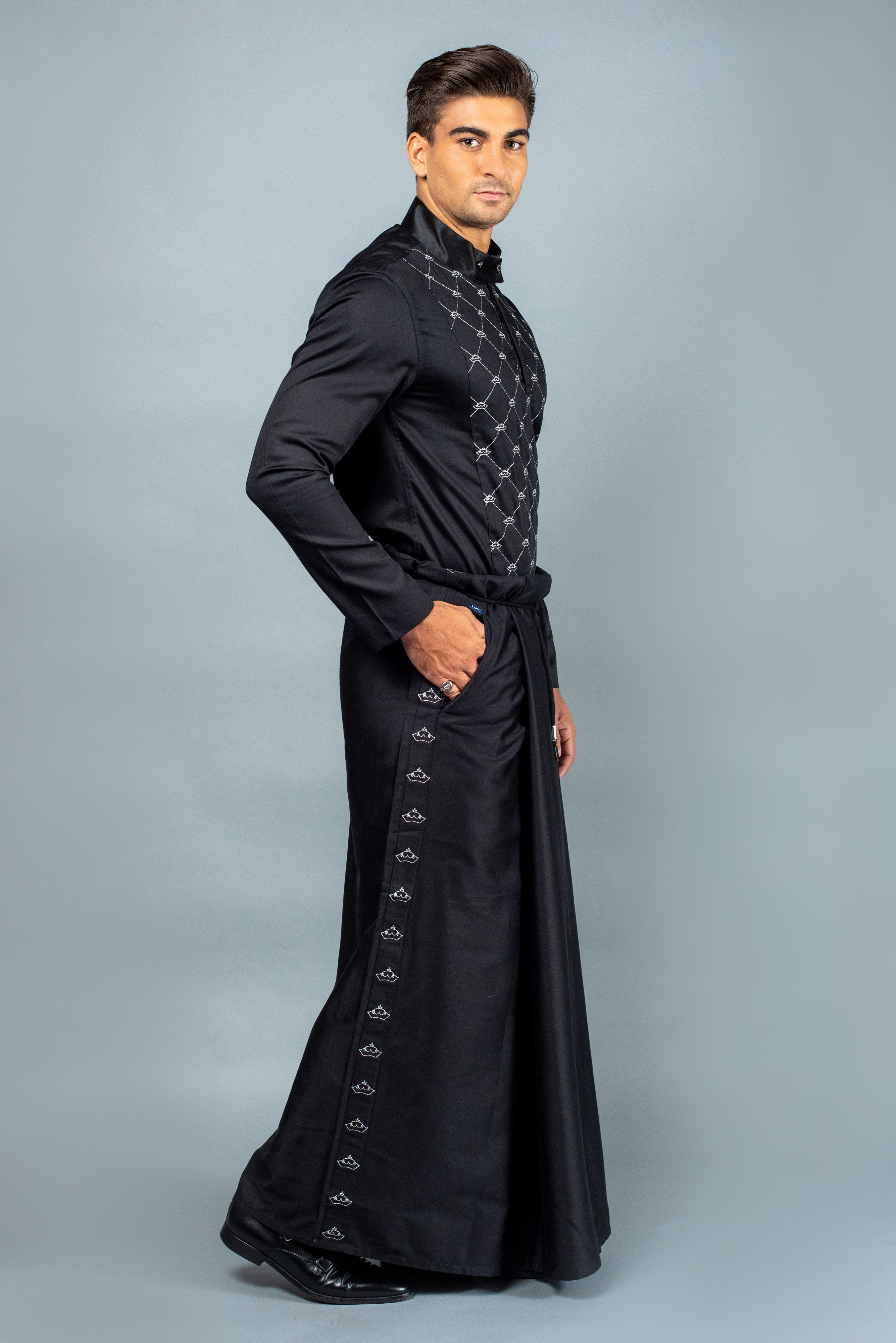 Crown Tuxedo Sarong
