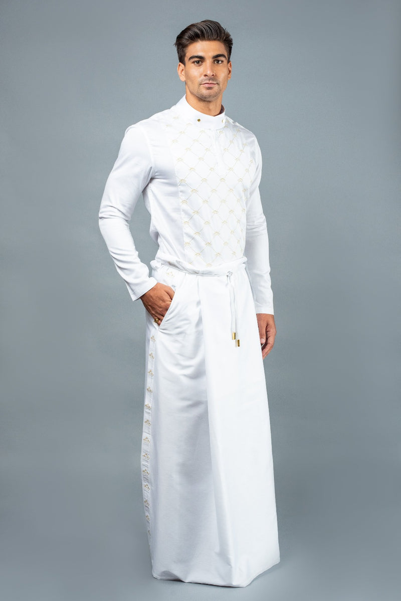 Men's Admiral Crown Shirt in Silk