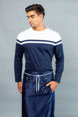 Nautical Rayon Admiral Sarong